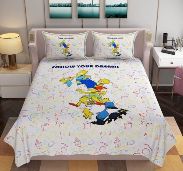 cartoon bedsheet